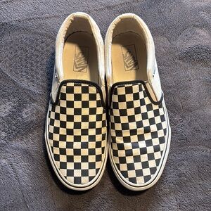 Vans Checkerboard Slip-On Sneakers